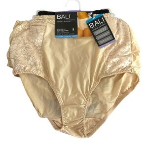 NWT Bali Double Support Briefs 3-Pack High Waist Size 2XL
